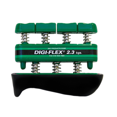 Digiflex ejercitador de dedos y mano verde