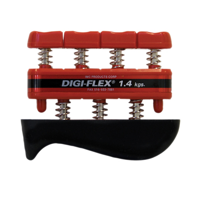 Digiflex ejercitador de dedos y mano rojo